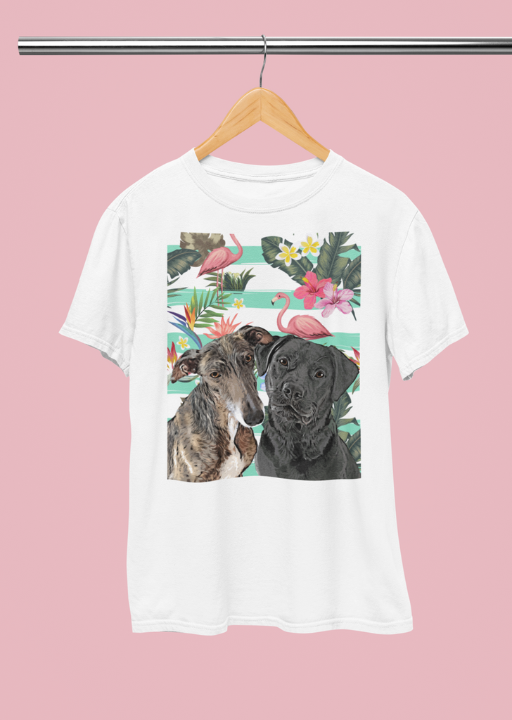 Camiseta con el retrato de tu Mascota - Sara de Bono Tienda