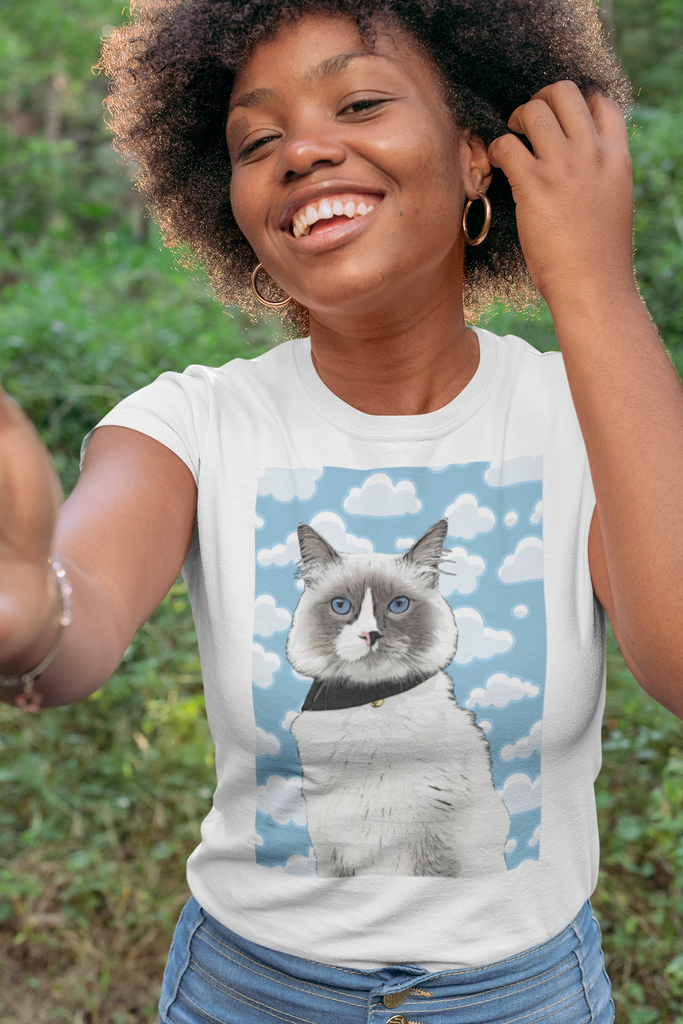 Camiseta con el retrato de tu Mascota - Sara de Bono Tienda