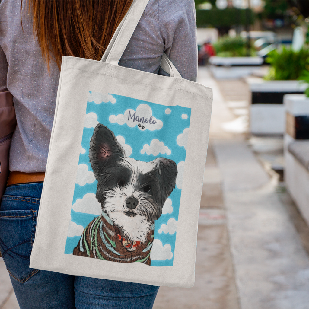 Saco Personalizado con tu Mascota y Fondos Bonitos - Sara de Bono Tienda