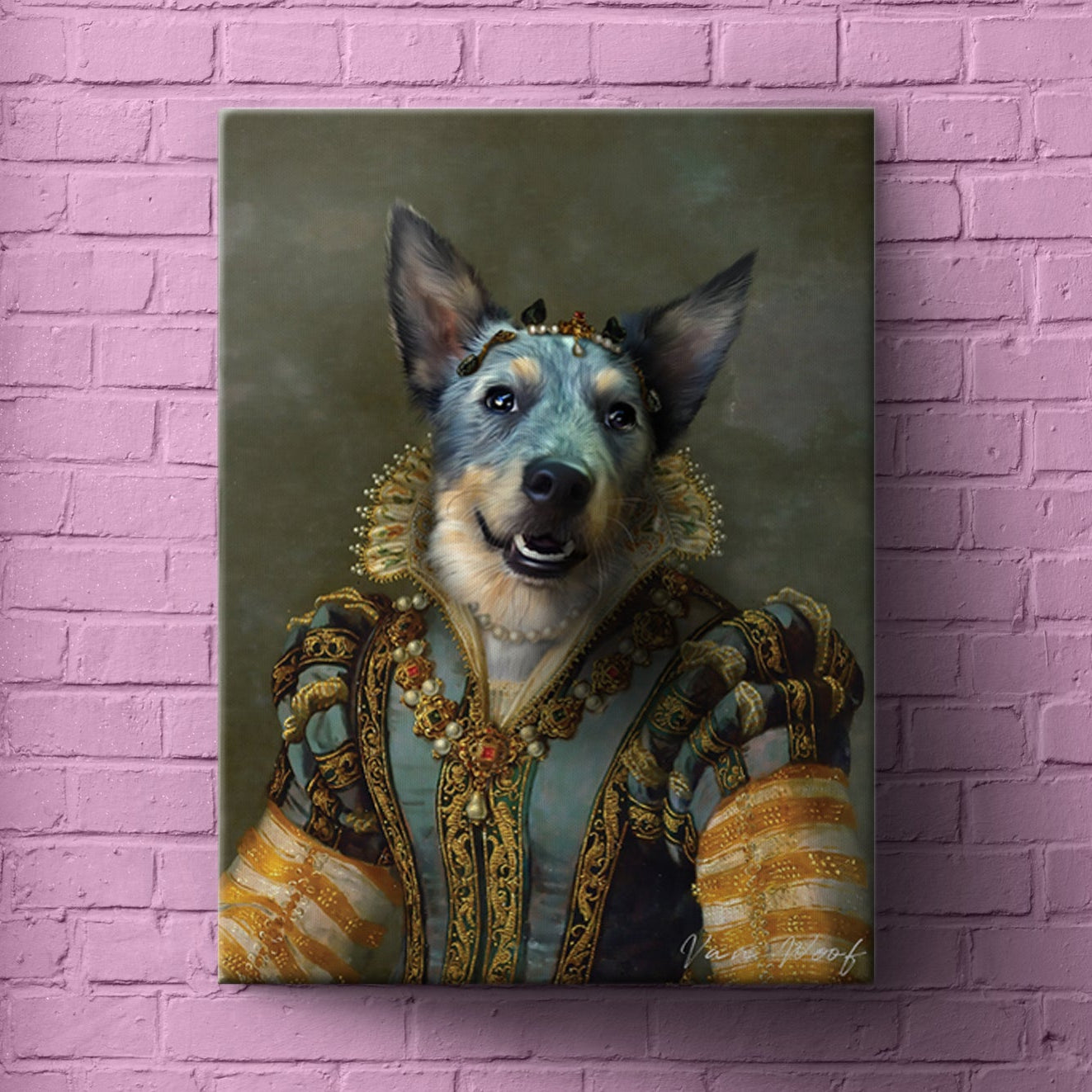 Retrato Noble de tu Mascota - Sara de Bono Tienda