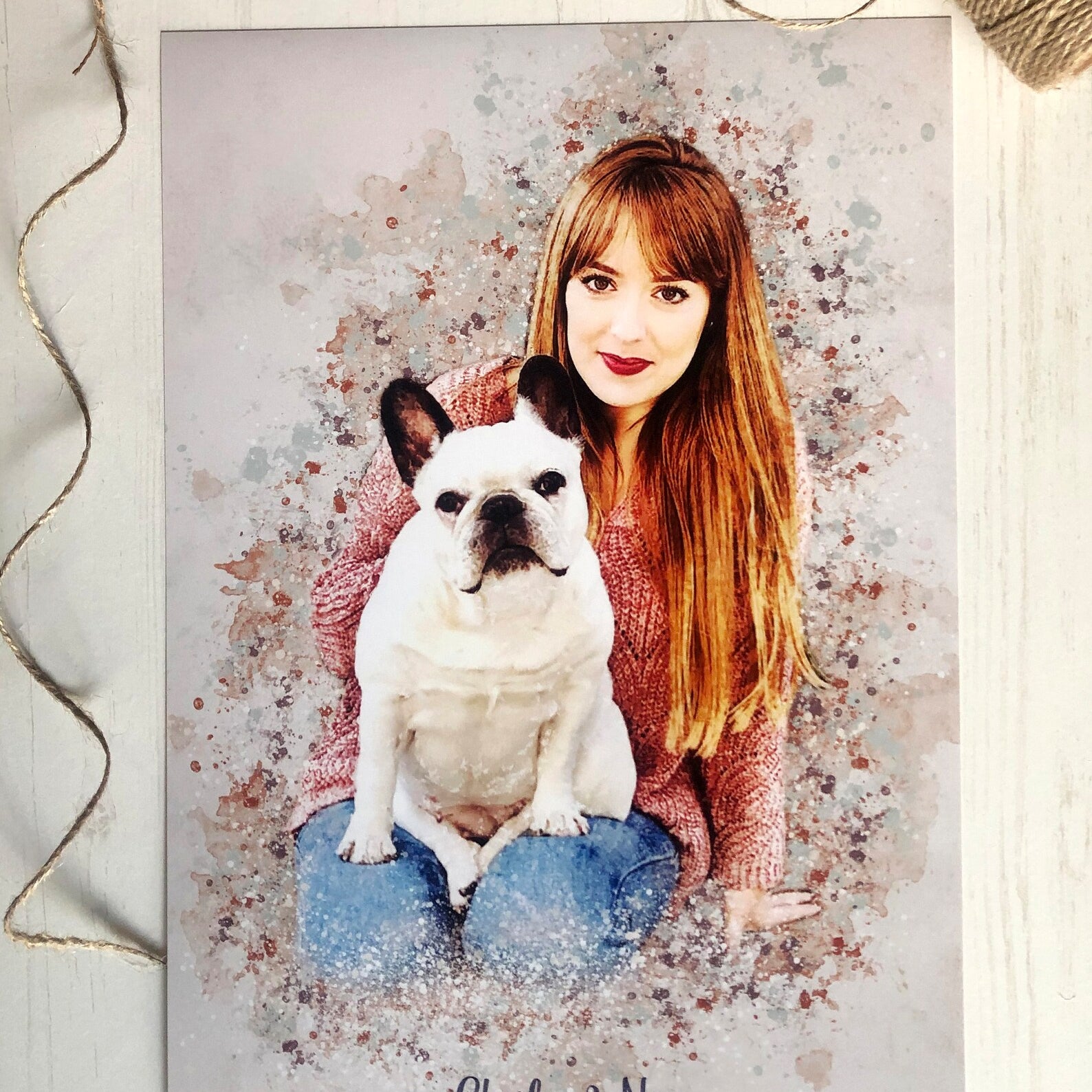 Retrato con tu Mascota - Sara de Bono Tienda