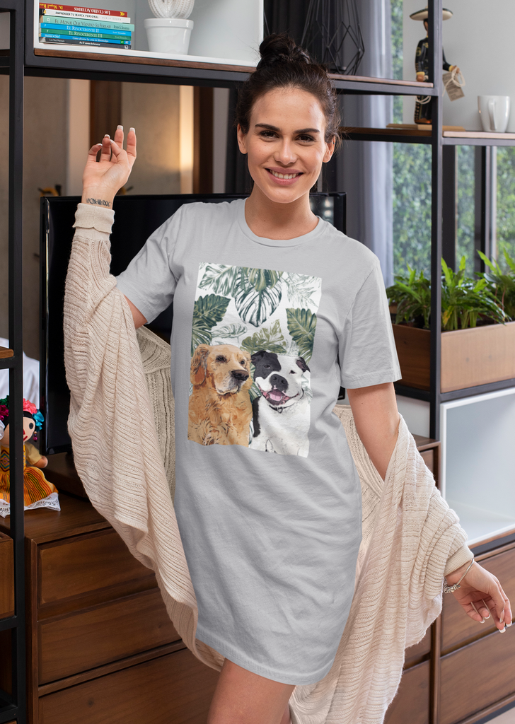 Vestido Camiseta personalizado con tu Mascota - Sara de Bono Tienda