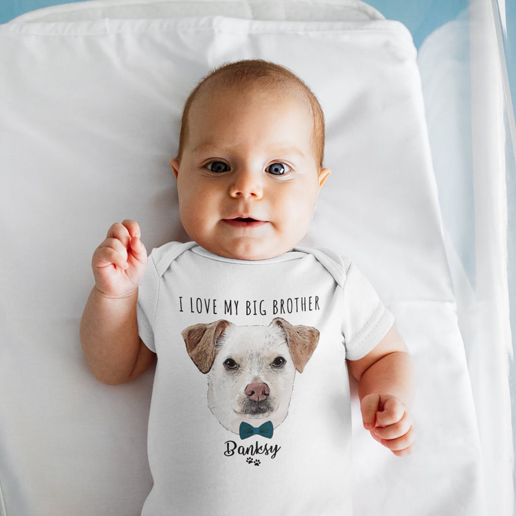 Body de Bebé con el Retrato de tu Mascota - Sara de Bono Tienda