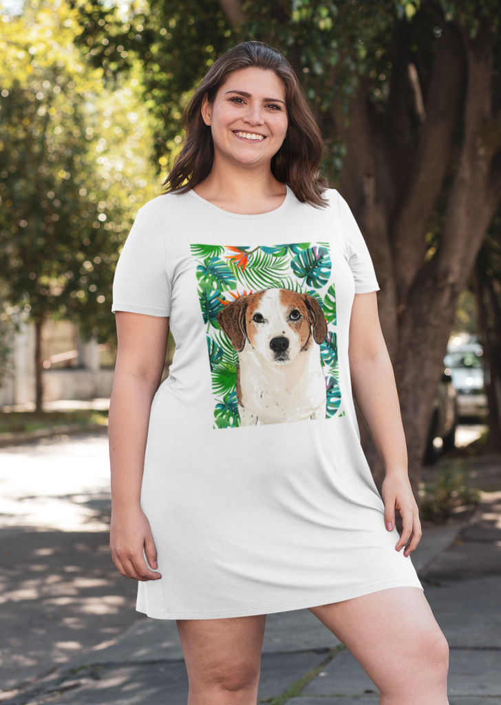 Vestido Camiseta personalizado con tu Mascota - Sara de Bono Tienda
